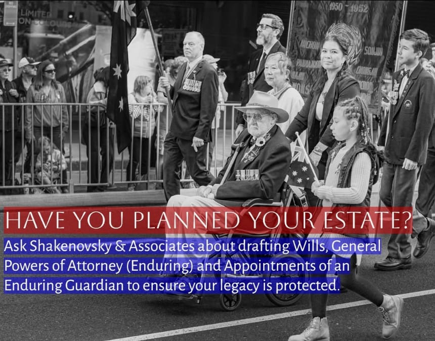 Plan your estate with Shakenovsky & Associates
